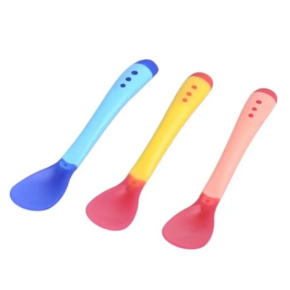 1-3Pcs-Baby-Silicon-Spoon-Infant-Safety-Temperature-Sensing-Spoons-Feeding-Learning-Tableware-Baby-Kids-Flatware-1