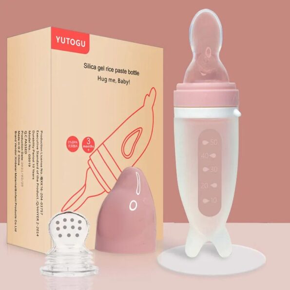 Baby-Feeding-Bottle-Dolphin-Silicone-Rice-Cereal-Spoon-Newborn-Tableware-Baby-Goods-Feeding-Spoon-6