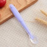 Baby-Feeding-Spoons-Dishes-Tableware-Children-Flatware-Cutlery-Spoon-Silicone-Temperature-Sensing-Patchwork-Soup-Ladle-Tools