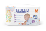 Besuper-Premium-Disposable-Newborn-Baby-Diaper-Breathable-Kids-Nappies-Leak-Protection-Easily-Absorbent-Soft-Dry-Children