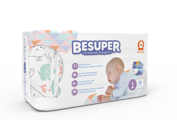 Besuper-Premium-Disposable-Newborn-Baby-Diaper-Breathable-Kids-Nappies-Leak-Protection-Easily-Absorbent-Soft-Dry-Children-9