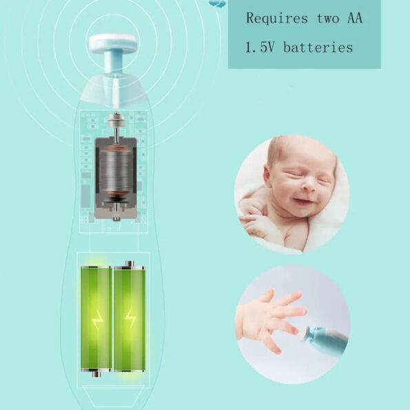 Kids-Baby-Nail-Trimmer-Electric-Baby-Manicure-Pedicure-Nail-Clippers-Cutter-Scissors-Care-Set-New-Born-4