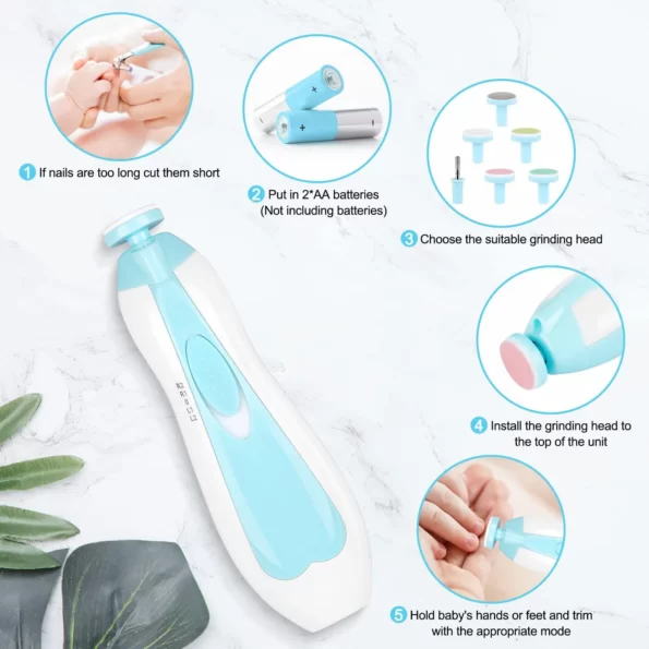 Multifunctional-Electric-Baby-Nail-Trimmer-Baby-Nail-File-Clippers-Toes-Fingernail-Cutter-Trimmer-Manicure-Tool-Set-1