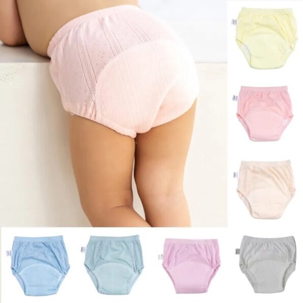Newborn-Training-Pants-Baby-Shorts-Solid-Color-Washable-Underwear-BABY-Boy-Girl-Cloth-Diapers-Reusable-Nappies