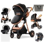 Royal-Luxury-Baby-3-in-1-Stroller-High-Landscape-Folding-Kinderwagen-Pram-Baby-Carriage-Portable-Travel