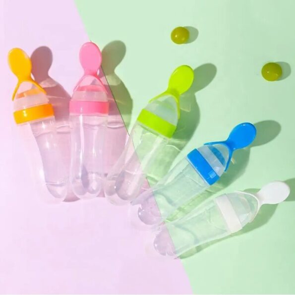 Squeezing-Feeding-Bottle-Silicone-Newborn-Baby-Training-Rice-Spoon-Infant-Cereal-Food-Supplement-Feeder-Safe-Tableware-5