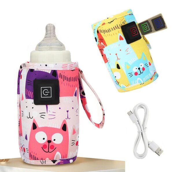 USB-Milk-Water-Warmer-Travel-Stroller-Insulated-Bag-Baby-Nursing-Bottle-Heater-Newborn-Infant-Portable-Bottle-1